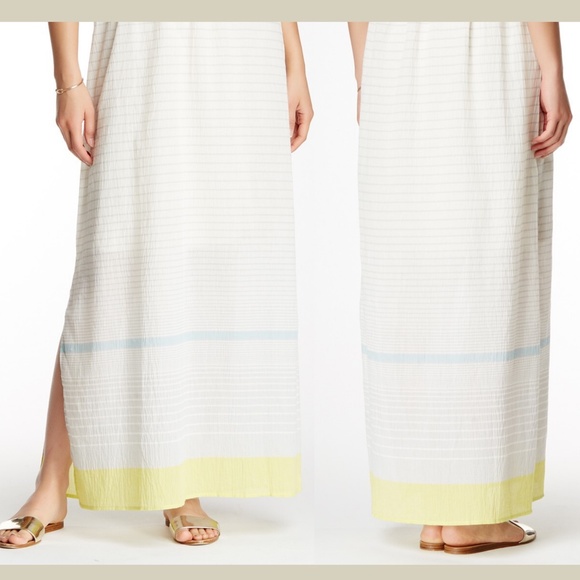 NWT $148 Tommy Bahama Piemonte Stripe Maxi Dress Grey Green‎ [SZ Medium ] - Picture 5 of 5